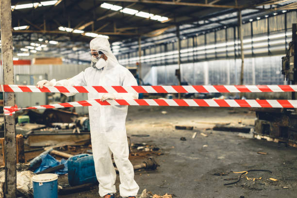 Professional Drug Lab Cleanup technician working in Mesopotamia, OH